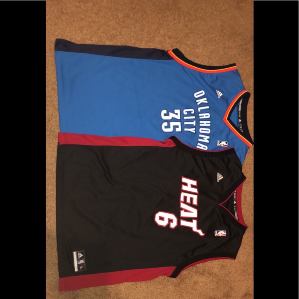 Oklahoma City thunder Kevin Durant Jersey.